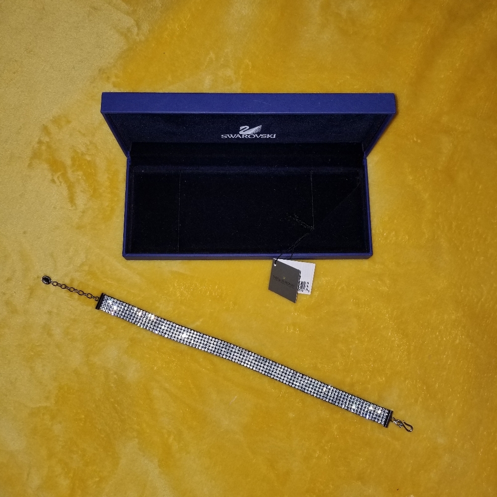 Swarovski wrap bracelet or choker